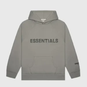 Fear Of God Essential Oversized Hoodie Gray