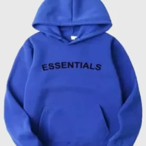 Fear of God Essentials Oversized Hoodie Blue