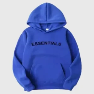 Fear of God Essentials Oversized Hoodie Blue