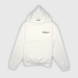 Fear of God Essentials Photo Pullover White Hoodie (FW19)