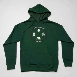 Camping Essentials Hoodie (Pine Green)