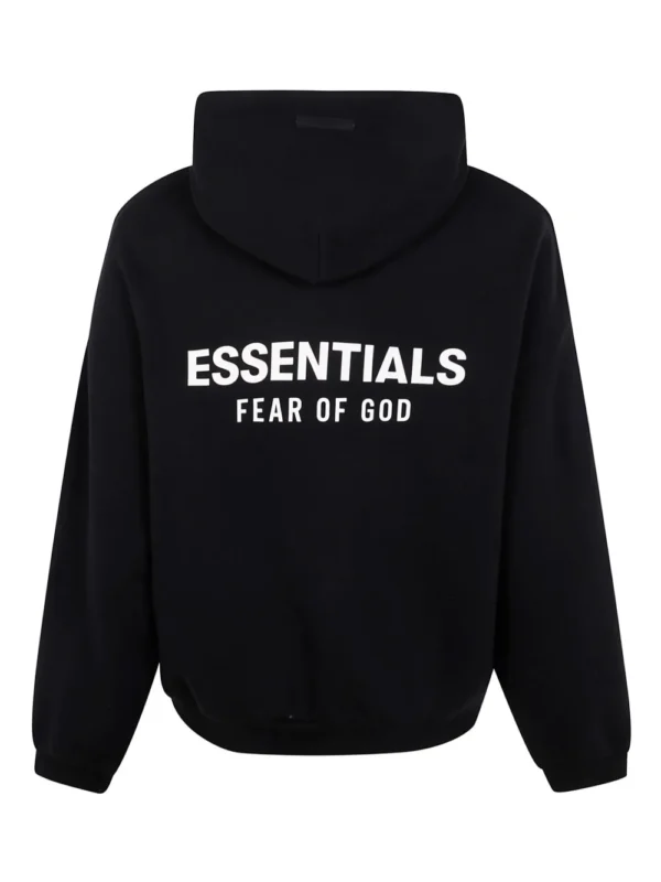 Fear of God Essentials Logo-Print Hoodie