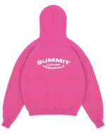 SUMMIT LUXURY ESSENTIALS HOODIE - PINK